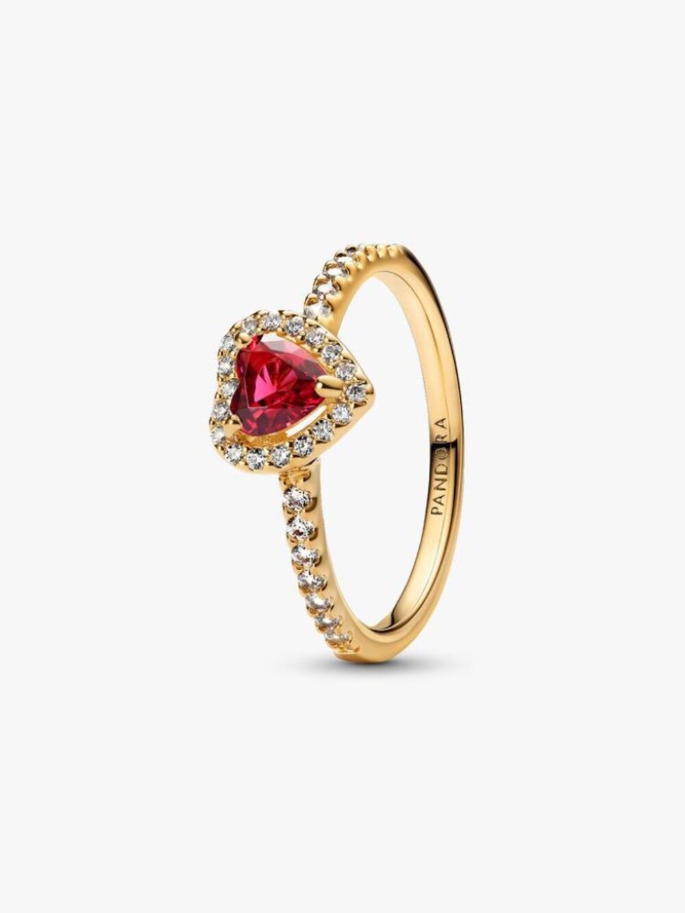 Pandora Elevated Heart Ring